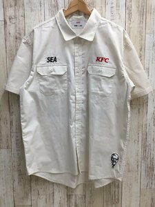 128AH WIND AND SEA × KFC WORK SHIRT ウィンダンシー シャツ【中古】