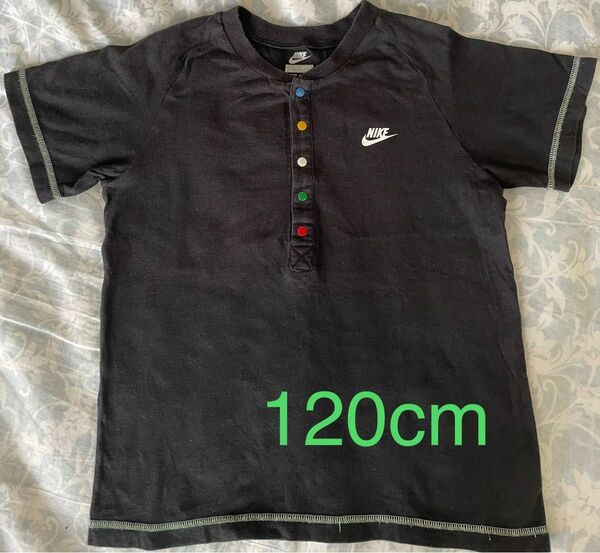 NIKE★120cm 黒Ｔシャツ