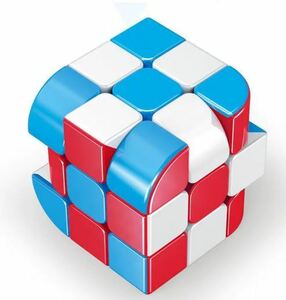 Three-sided cube/自立型キューブパズル,単色インテリジェンス,減圧