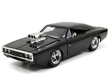 JADA TOYS 1/24 ワイルドスピード ダッジ チャージャー R/T 1970 ドム ブラック FAST AND THE FURIOUS DODGE CHARGER 97605_画像1