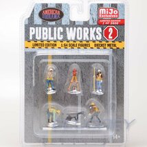 アメリカン ジオラマ 1/64 フィギア パブリックワークス 2 公共工事 American Diorama Figure Public Works 2 フィギュア_画像1