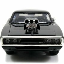 JADA TOYS 1/24 ワイルドスピード ダッジ チャージャー R/T 1970 ドム ブラック FAST AND THE FURIOUS DODGE CHARGER 97605_画像4