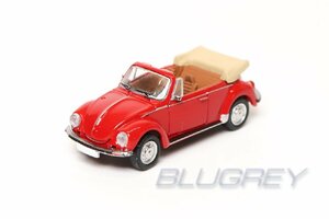 PCX87 1/87 フォルクスワーゲン ビートル 1303 コンバーチブル レッド VW beetle 1303 Convertible ミニカー HOスケール