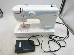 Y9-388　JANOME ジャノメミシン JN508DX-2B 家庭用ミシン コンパクトミシン