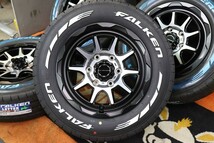 ◆新品ホワイトレターW11付215/65R16インチ4本セット 6.5J+38 6H/139.7 ウェッズ マッドヴァンス06レジアスエース200系ハイエース_画像1