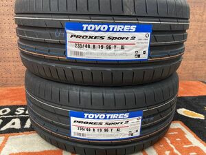 ◆新品! 即納 2本Set 235/40R19 235/40-19 TOYOプロクセススポーツ2 レクサス GS RC IS マークX VW パサート ザ・ビートル アウディQ2