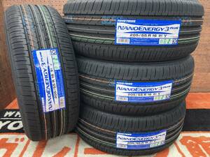 ◆在庫あり! 4本set 205/55R16 205/55-16 TOYOナノエナジー3+ タイヤ交換 車検 アイシス カローラスポーツ ノア リーフ アクセラ インプ