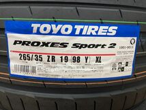 ◆在庫あり! 前後4本Set 専用サイズ! 235/40R19(265/35R19) 235/40-19(265/35-19) TOYOプロクセススポーツ2 レクサス GS RC IS マークX_画像3