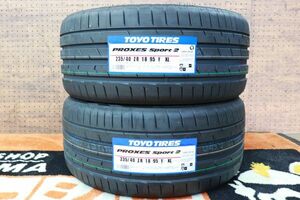 ◆新品 即納OK!!日本製タイヤ2本セット 235/40-18(235/40R18)トーヨー TOYO プロクセススポーツ2 ホンダ シビックハッチバック パサート