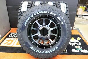 ◆新品ホワイトレターM/T225/75R16付き4本Set!!ジムニーシエラ専用設計!!MIDナイトロパワーM10パーシング夏用6Jx16-5 5H/139.7 JB74