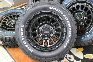 ◆新品ホワイトレター オープンカントリーR/T 215/65R16インチ 6.5+48 6H/139.7 ハードロック リザード ニッサン NV350キャラバン E25 E26