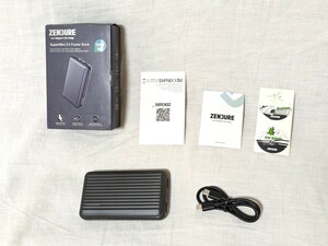 ZENDURE SuperMini X3 グレー【10,000mAh 45W PD対応 PSEマーク付き】