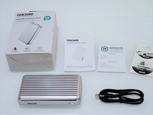 ZENDURE SuperMini X3 シルバー【10,000mAh 45W PD対応 PSEマーク付き】