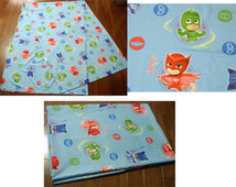 アメリカ 購入 PJMASKS 生地 長さ 2m44cm,幅1m65cm/ しゅつどう パジャマスク,コナー,キャットボーイ,アマヤ,アウレット,グレッグ,ゲッコー_画像2