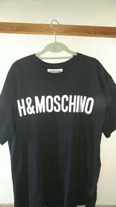 モスキーノ tシャツ h＆mコラボ限定品　中古　美品　Msize　MOSCHINO H&M
