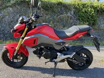 走行18000km アイアンマン 実働車 グロム (検 GROM pcx125 pcx160 z125 PRO ksr110 ksr80 kdx125 klx125 nsr80 シグナスx n-max モンキー)_画像1