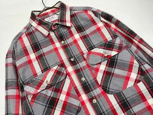 1980's made in usa PRIVATE PROPERTY Flannel shirts sears ビンテージネルシャツ ラルフローレン