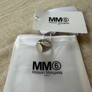 3新品 メゾンマルジェラ MM6 シュバリエ リング シルバー 23SS size 3 10号 Maison Margiela 6レディース 真鍮 ブラス 指輪 アクセサリー