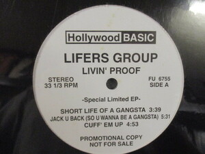 Lifers Group ： Livin' Proof Special Limited Edition 12'' // Short Life Of A Gangsta / 5点で送料無料