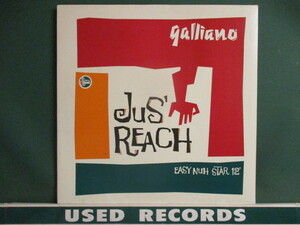 Galliano ： Jus' Reach 12'' (( Easy Nur Star 12'' / 落札5点で送料当方負担