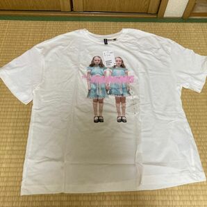 【未使用品】映画Tシャツ　THE SHiNiNG 双子Tシャツ　メンズLサイズ