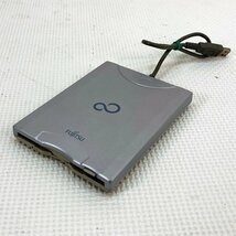 中古 動作確認済 USB接続フロッピードライブ USB2.0接続 ★ 富士通 CP078730-20 バスパワー #1385-K_画像1