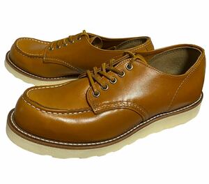 極美品 犬タグ復刻 USA製 RED WEING 9895 WORK OXFORD レッドウイング オックスフォード ゴールドラセット US8.5D 26.5㎝