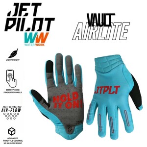 ジェットパイロット JETPILOT 2024 グローブ 送料無料 ボルト エアーライト グローブ JA23301 ブルー S 手袋 マリン 自転車