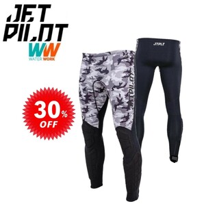 ジェットパイロット JETPILOT ウェットスーツ セール 30%オフ 送料無料 RX レース ネオ パンツ ブラック/カモ L JA21157-Cの画像1