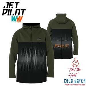  jet Pilot JETPILOT 2024 морской пальто с капюшоном . полет tour coat JA22160 шалфей L панель пальто водный мотоцикл 