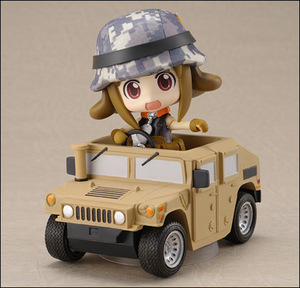 正規品 HJ 限定 ねんどろいど 砂漠のあーみーさん 自衛隊 陸軍 ハンヴィー Nendoroid SABAKUNO ARMY.SAN Figure HMMWV Self-Defense Force