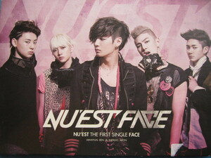 NU'EST 1st Single - Face ニューイースト フェイス K-POP 韓国