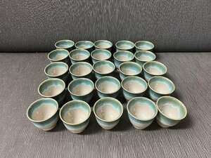 930②★新品/古美術品/陶器/アンティーク★青流★煎茶器/湯呑