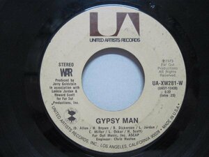 7” US盤 WAR // Gypsy Man / Deliver The World -UA-XW281-W (records)