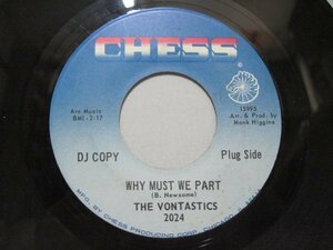 7” US盤 The Vontastics // Why Must We Part / I Will Always Love You -(プロモ盤)-CHESS-2024 (records)