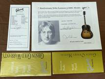 Gibson 70th Anniversary John Lennon J-160E VS ギブソン エレアコ アコースティックギター ジョンレノン 70周年モデル 世界500本限定_画像9