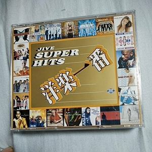 JIVE SUPER HITS 洋楽一番　CD2枚組　ケースひびあり　　　　　Z　