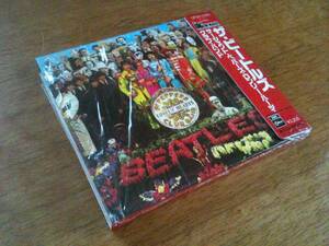 【超稀少＊国内 初回 赤帯 消費税表記なし】The Beatles『Sgt. Pepper's Lonely Hearts Club Band』★ほぼ新品同様★