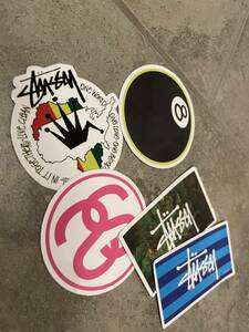 STUSSY ステッカー シール 5枚セット