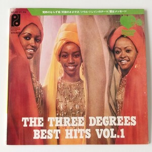 【4曲入7inch】スリー・ディグリーズ ベスト・ヒット(ECPD-21-PH)THE THREE DEGREES BEST HITS VOL.1/荒野のならず者/TSOP/天使のささやき