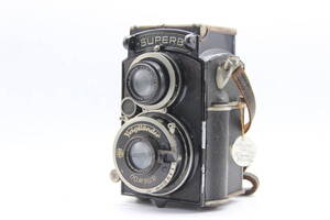 [ goods with special circumstances ]fok trenda -Voigtlander SUPERB anastigmat 7.5cm F3.5 two eye camera s1293