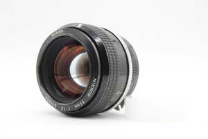 【返品保証】 【分解清掃済み】 ニコン Nikon Nikkor 55mm F1.2 レンズ s1317