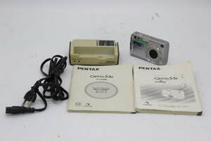 【返品保証】 ペンタックス Pentax Optio S5i 3x Zoom バッテリー チャージャー付き コンパクトデジタルカメラ s1320
