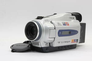 【返品保証】 【録画再生確認済み】ソニー Sony HANDYCAM DCR-TRV18 120x バッテリー付き ビデオカメラ s1370