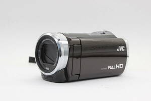 【返品保証】 【録画再生確認済み】JVC GZ-E690-T ボルドー 40x バッテリー付き ビデオカメラ s1387