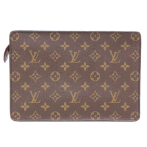 ［飯能本店］LOUIS VUITTON LV ルイ・ヴィトン セカンド（クラッチオム） N51795（廃番） セカンドバッグ モノグラム DH75799_画像2