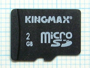 *KINGMAX microSD карта памяти 2GB б/у * стоимость доставки 63 иен ~