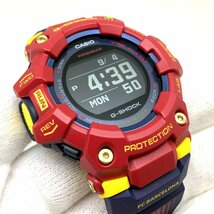 極美品 G-SHOCK ジーショック CASIO カシオ 腕時計 GBD-100BAR-4JR G-SQUAD Gスクワッド バルセロナ コラボ ダブルネーム 【ITYFBFPF5VUY】_画像4