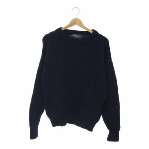 GUERNSEY WOOLLENS ガンジーウーレンズ 【men3051M】 ウールニットセーター 英国製 イングランド製 メンズ 38 Mサイズ トップス OC