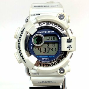 中古 G-SHOCK ジーショック CASIO カシオ 腕時計 DW-8200LG-8JR FROGMAN フロッグマン メンインホワイトグレー【ITT7XG3N4XF6】